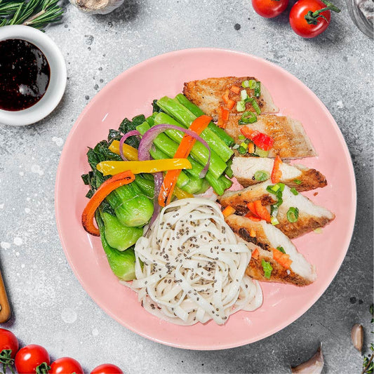 A5. 中式炒鯛魚配中式麵 Stirfry Chinese Snapper with Chinese Noodles